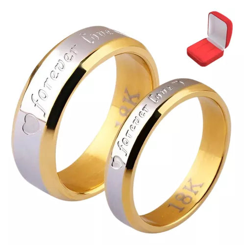 Argollas Forever 18 (PAR ) - Envio Gratis + Pago Contra Entrega