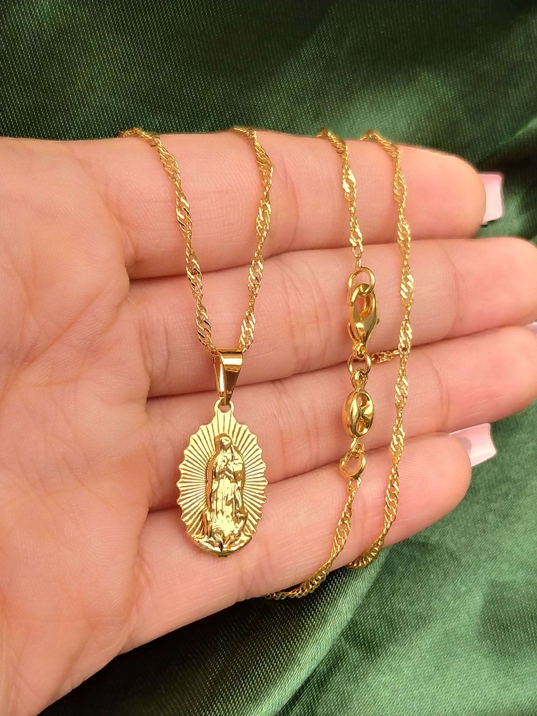 Collar Bendición de Guadalupe 3D