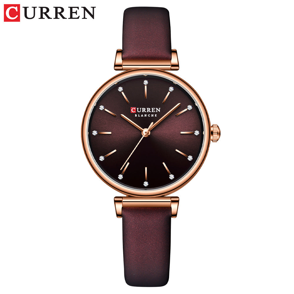 Reloj Rubi Curren 9081 Cuero