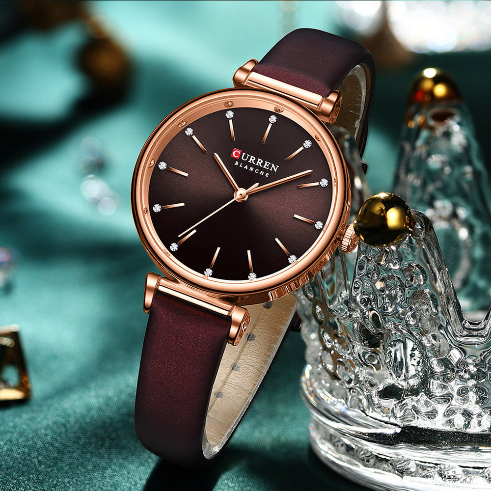 Reloj Rubi Curren 9081 Cuero