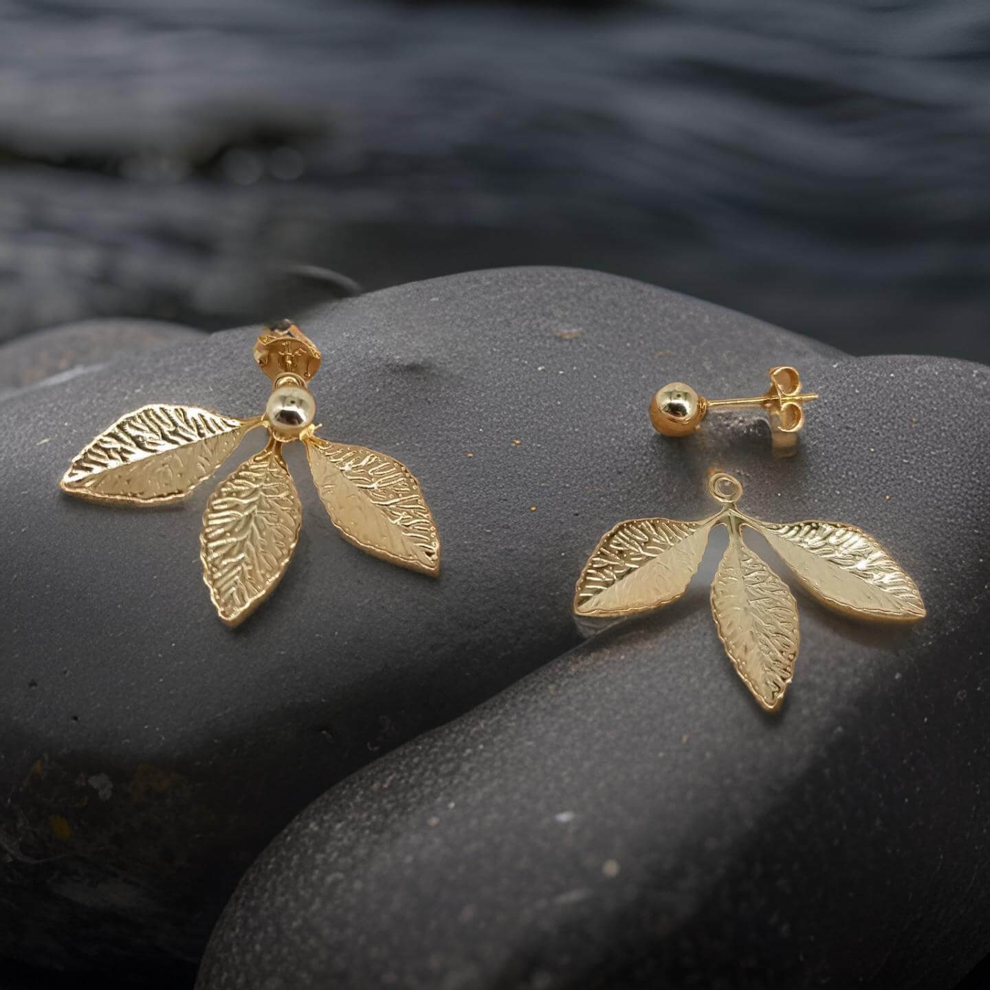 Aretes Brillo Natural