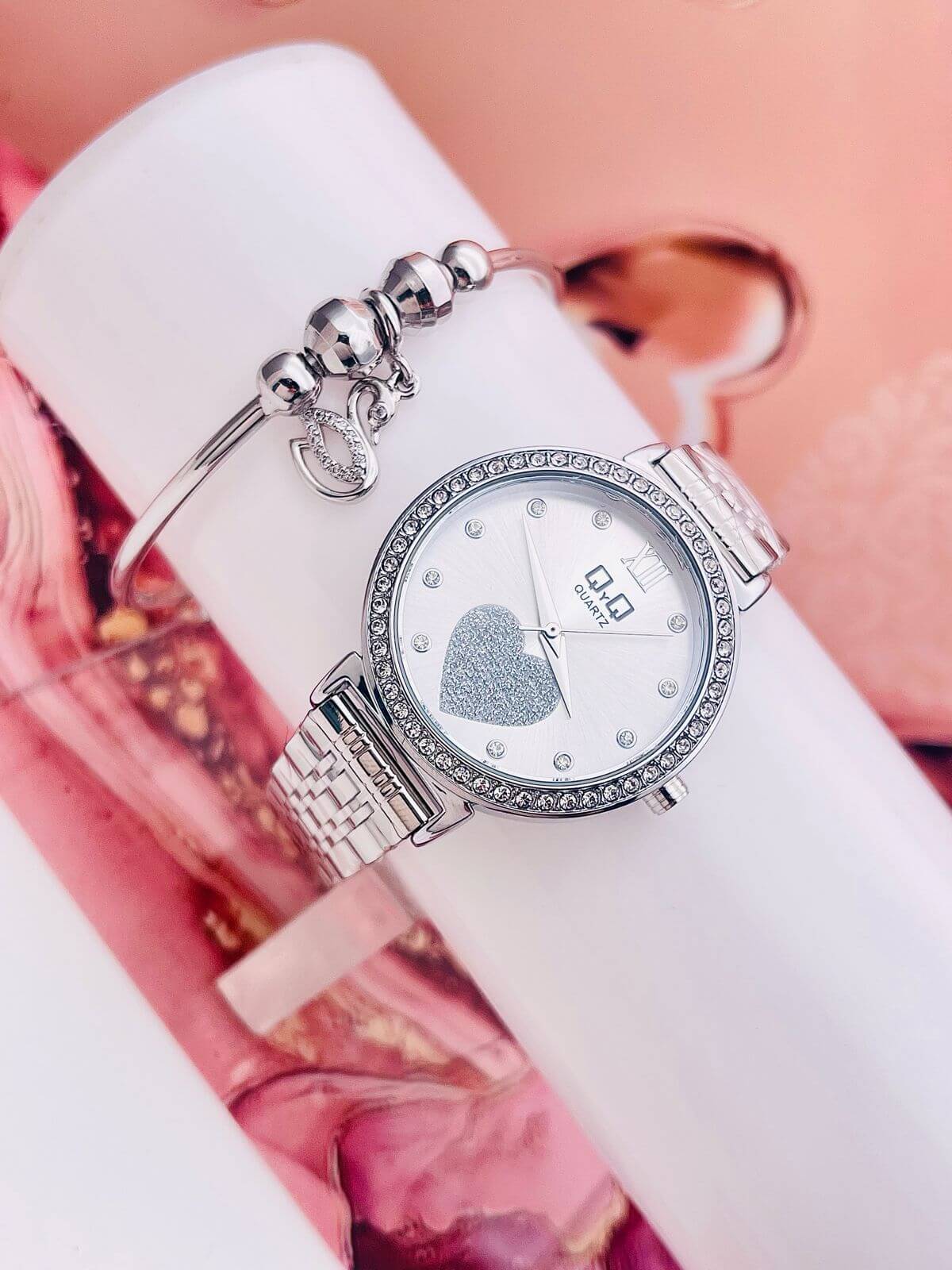 Reloj Encanto Dorado Style Yess Lady Corazón