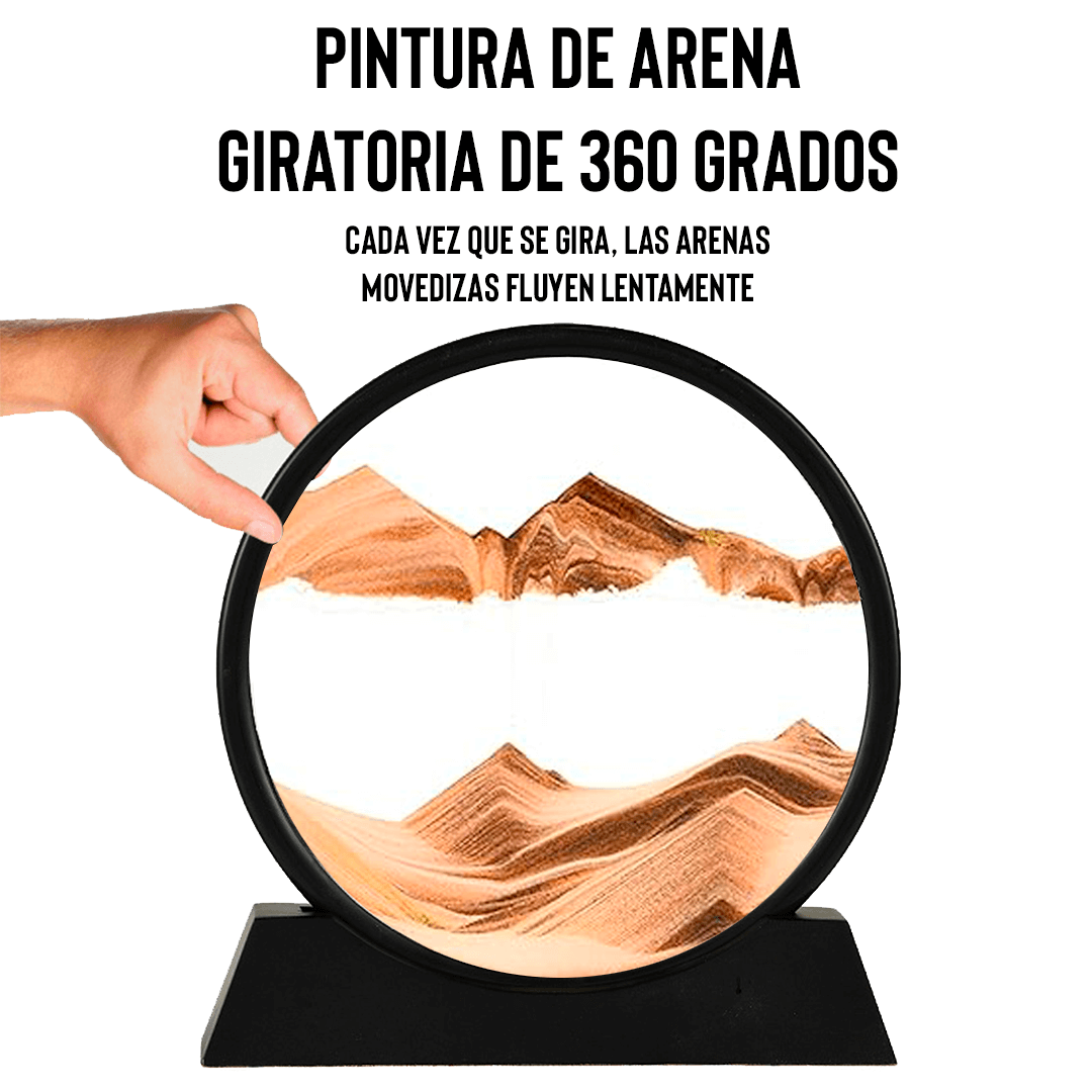 SereniTempo - Reloj de Arena Movediza- Envio Gratis, Paga en Casa