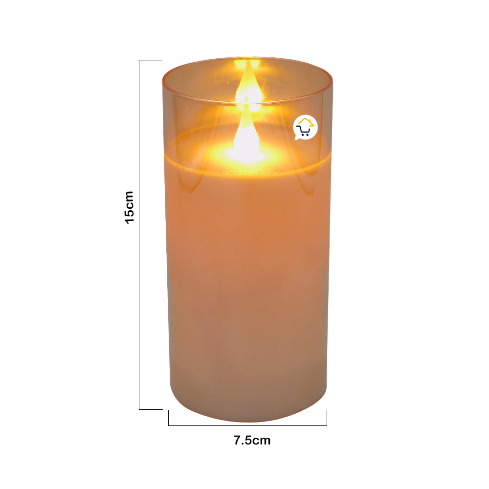 Vela Luz LED Grande Efecto Real