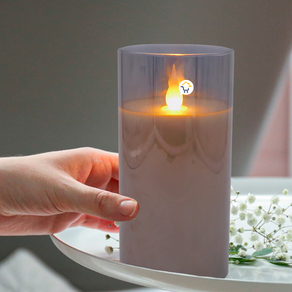 Vela Luz LED Grande Efecto Real