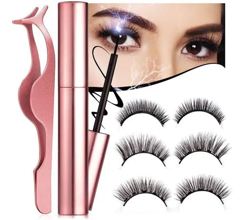 MagnetLash Elegance - Kit De Pestañas Magnéticas Profesional 4d - Envio Gratis Paga en Casa