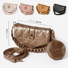 BOLSO MANOS LIBRES L54 - Cobre