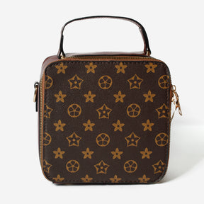 Bolso Manos Libres L33 - Café Dibujos