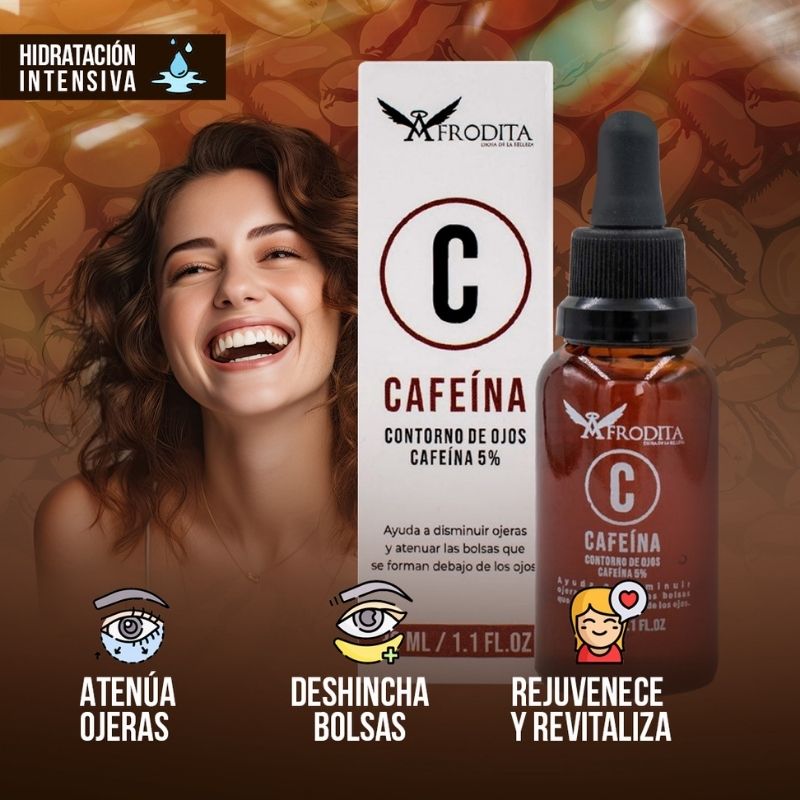 Sérum Revitalizante con Cafeína - Cafeina Afrodita