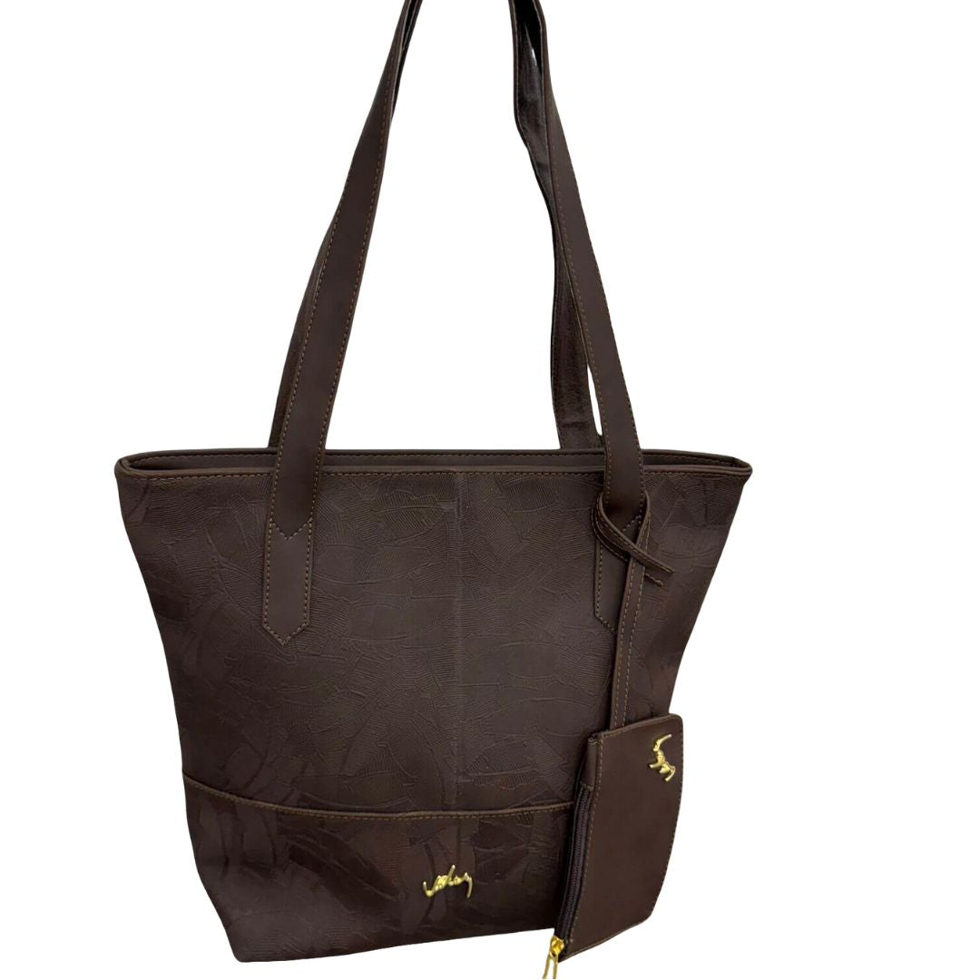 Bolso Dama Elegancia Urbana – Set Anali - Chocolate