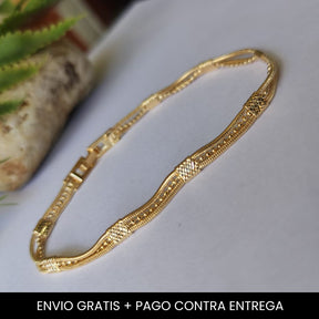 Pulsera Dorada de Elegancia Eternal - Envio Grátis + Pago Contra Entrega