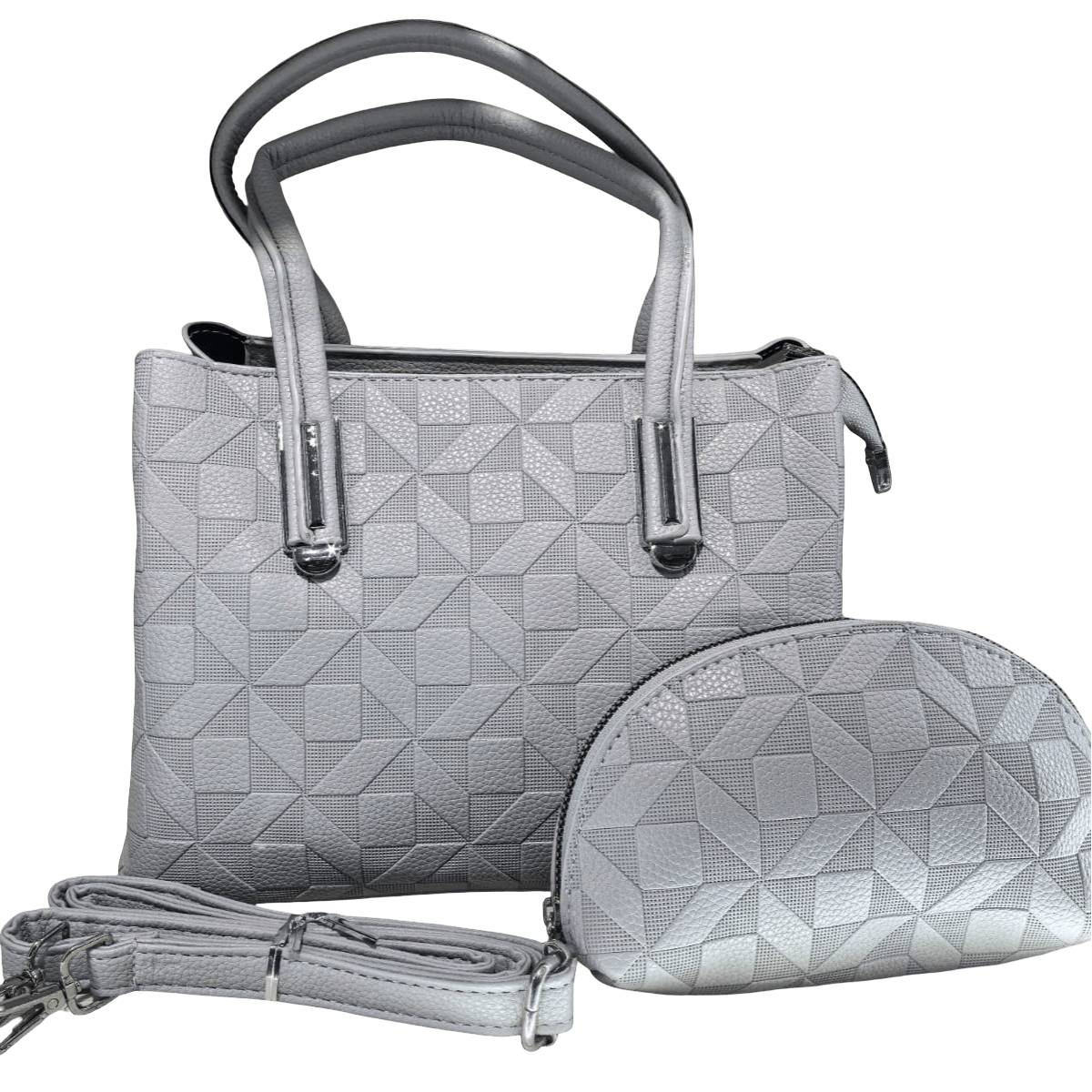 Set Elegancia Urbana – Bolso 3 en 1 - Gris