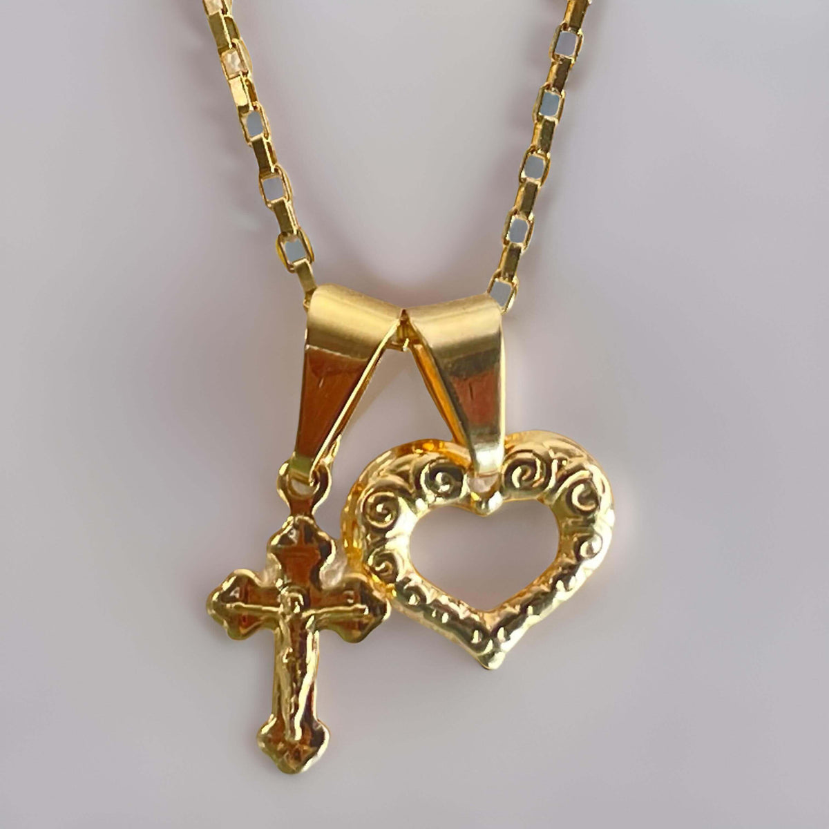 Collar Cruz de Amor - Envio Gratis + Pago Contra Entrega