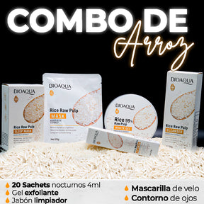 Kit Skincare de Arroz - Envio Gratis + Pago Contra Entrega