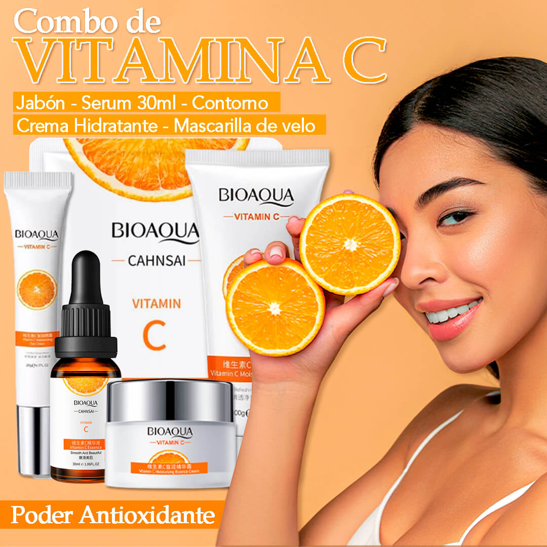 Rejuvenecedor con Vitamina C & Sérum