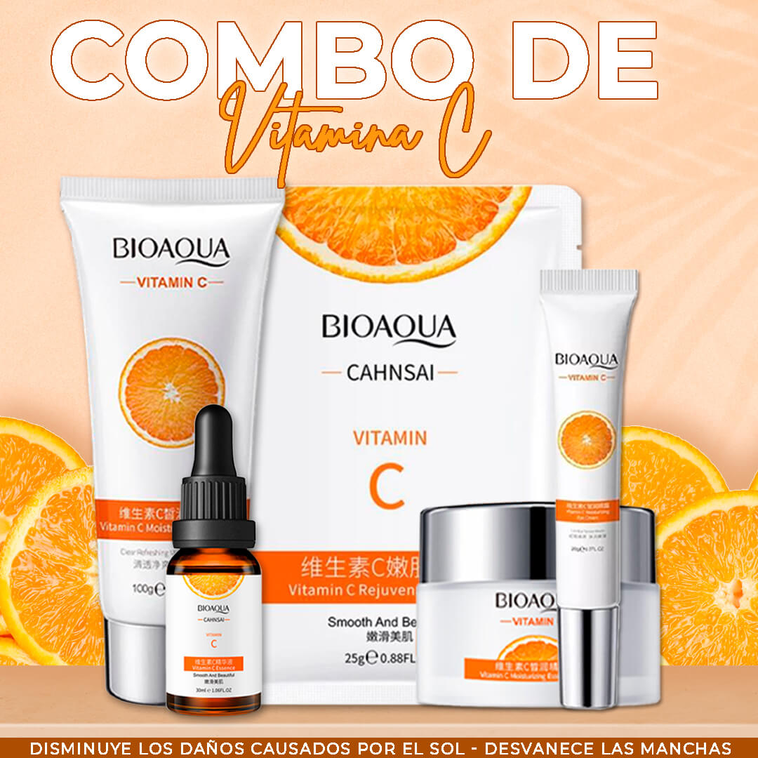 Rejuvenecedor con Vitamina C & Sérum