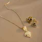 Conjunto Bordeado de Corazón