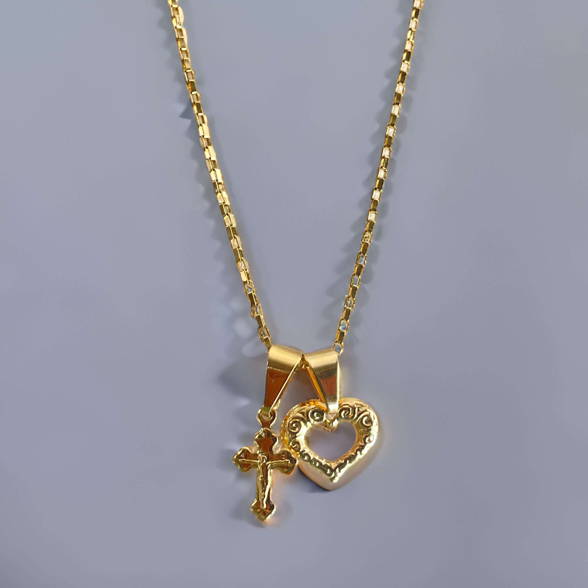 Collar Cruz de Amor - Envio Gratis + Pago Contra Entrega