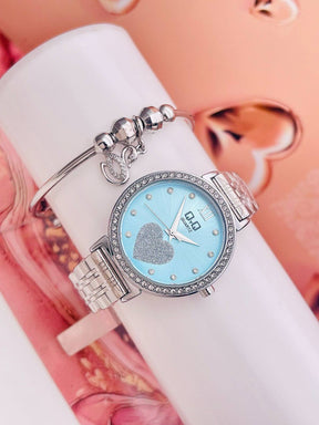 Reloj Encanto Dorado Style Yess Lady Corazón