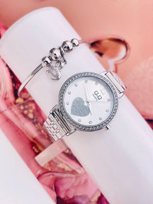 Reloj Encanto Dorado Style Yess Lady Corazón