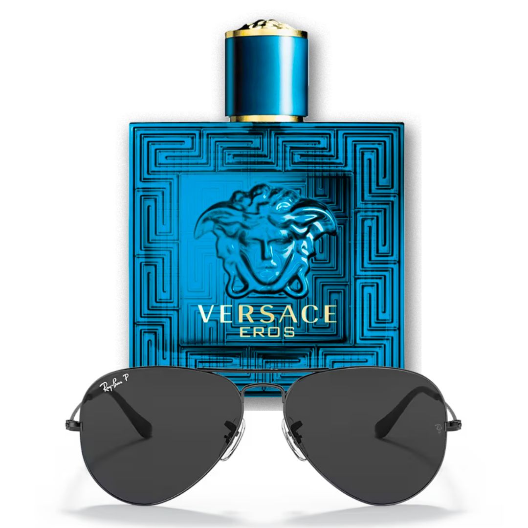 Versace Eros 100 ML + Gafas Rayban