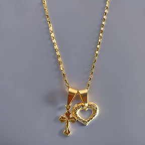 Collar Cruz de Amor - Envio Gratis + Pago Contra Entrega