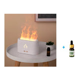 Difusor De Aromas Ambientador De Llama Led + Essencia - Envio Gratis