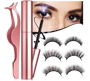 MagnetLash Elegance - Kit De Pestañas Magnéticas Profesional 4d - Envio Gratis Paga en Casa